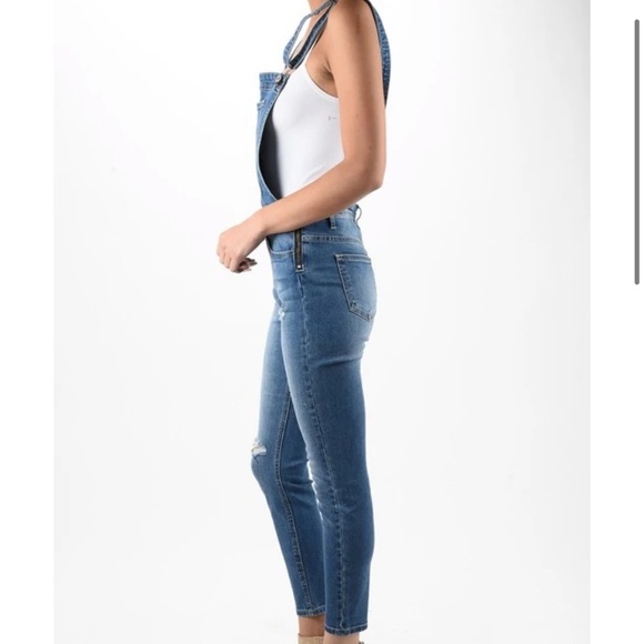 ❌SOLD❌
 Won't Let You Go Denim Overalls - Picture 3 of 14